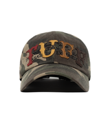 Leather Patch TUFF Cap [ CAMO ]