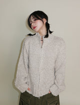 ボエムボクサーシーハイネック2WAYカーディガン (outer)