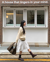 [ORIGIANL] Flow Leather Hobo Bag