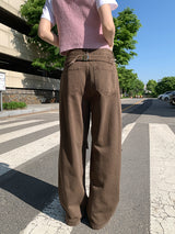 POINT BACK CLIP WIDE PANTS (3C)