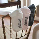 Deli and Buffle Label socks (white)