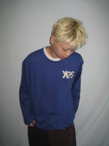 SSコントラスト ロングスリーブ Tシャツ (4 Colors)