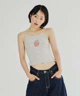 ストロベリーパッチノースリーブ