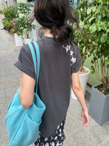 ヘビーコットン ソウル グラフィック Tシャツ (Tenta Tumble & Bio Washed)2サイズ - チャコール