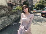 [♡MADE♡ / new] lavendia blur lace BL