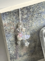 Dreamland Star Moon Cloud Biz Keyring Cell Phone Ring Cell Phone Keyring AirPods Keyring