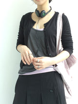 Natural fit color sleeveless