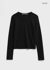 [B-BASIC] Standard Round Long Sleeve T-Shirt 2SIZE