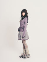 star midi volume skirt