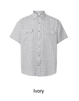 Cron two-pocket check shirt