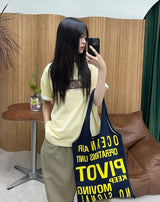 シグナル エンボス グラフィック ショートスリーブ Tシャツ