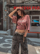 ゼロピグメントオーバーサイズ半袖Tシャツ
