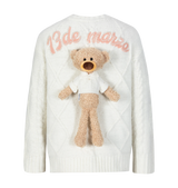 13DE MARZO Doozoo Pear Embroidery Cardigan