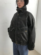[MD Pick] Grunge Leather Mustang Jacket (2color)