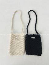 Egg knit mini shoulder bag