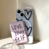 BlackPink- Love yourself Magsafe Phone Case Card Pocket Set