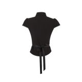 レーシーボウシャツ [Black]