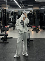 LMN Aben Cross Two-Way Hooded Zip-Up (4 colors)