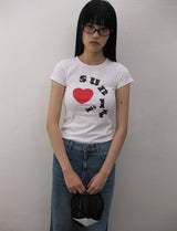 DOT LOGO TEE (WHITE)