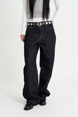 Big round studded belt