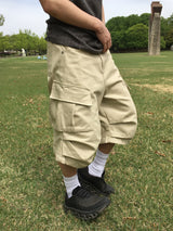 ヒエルパラシュートポケットバミューダパンツ 3C