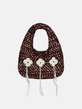 Clover Knit Bag - Brown