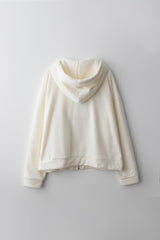 Snow Hood Zip-up (Ivory)
