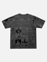 Times muscle fit 半袖Tシャツ 2C