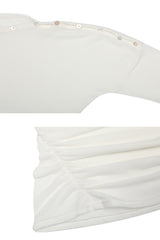 JENNIE BUTTONED TOP (SS ver.) ivory