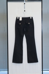 529 ブーツカットデニムパンツ (Black/3size)