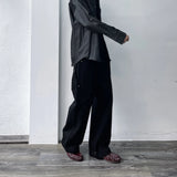 Riveted Utility Wide Trousers