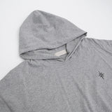 No.1367 ストリングシンプルフードTシャツ (3color)