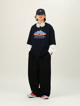 Side Track Wdie Pants