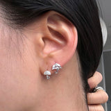 [925silver] Umbrella earring
