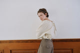 Herringbone shorts_beige
