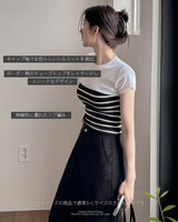 【MADE】Bustier t-shirt