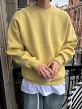 ASCLO Double Over Color Sweat Shirt (12color)