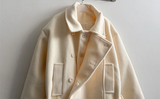 Pony Thick Belt Double High Neck Coat