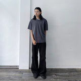 Cool Grey Drop Shoulder Tee