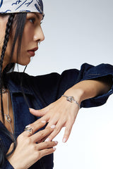 Horseshoe Toggle Chain Bracelet