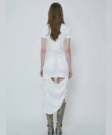 DROOP LINE TEE DRESS