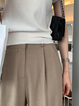 Aday Cap Sleeve Sleeve Knit Sleeveless Top / 5 Colors