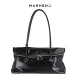マーガレット ミディアム レザー ショルダーバッグ