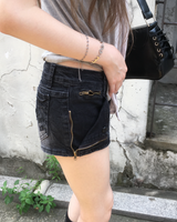 Dark cross shorts