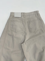 371 Pintuck Cotton Wide Pants