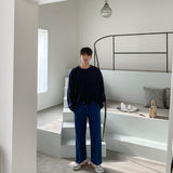ASCLO Loose Fit Basic Knit (4color)