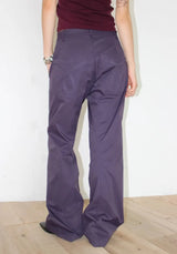 CURVED LINE BOOTCUT PANTS