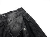 Lumos Pintuck Bermuda Denim