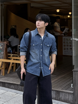 クリードウェスタンデニムシャツ
