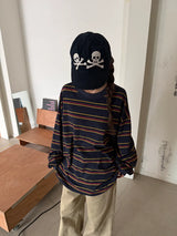 マルチストライプボクシーT